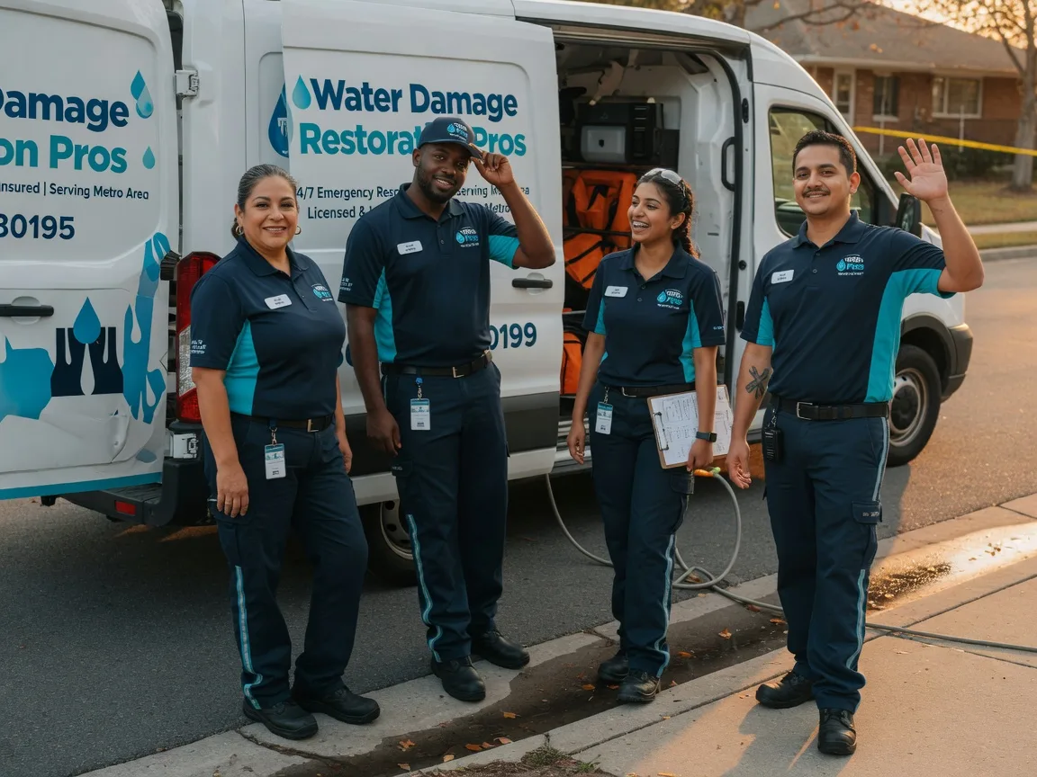 Water Damage Restoration company in Van Buren, AR